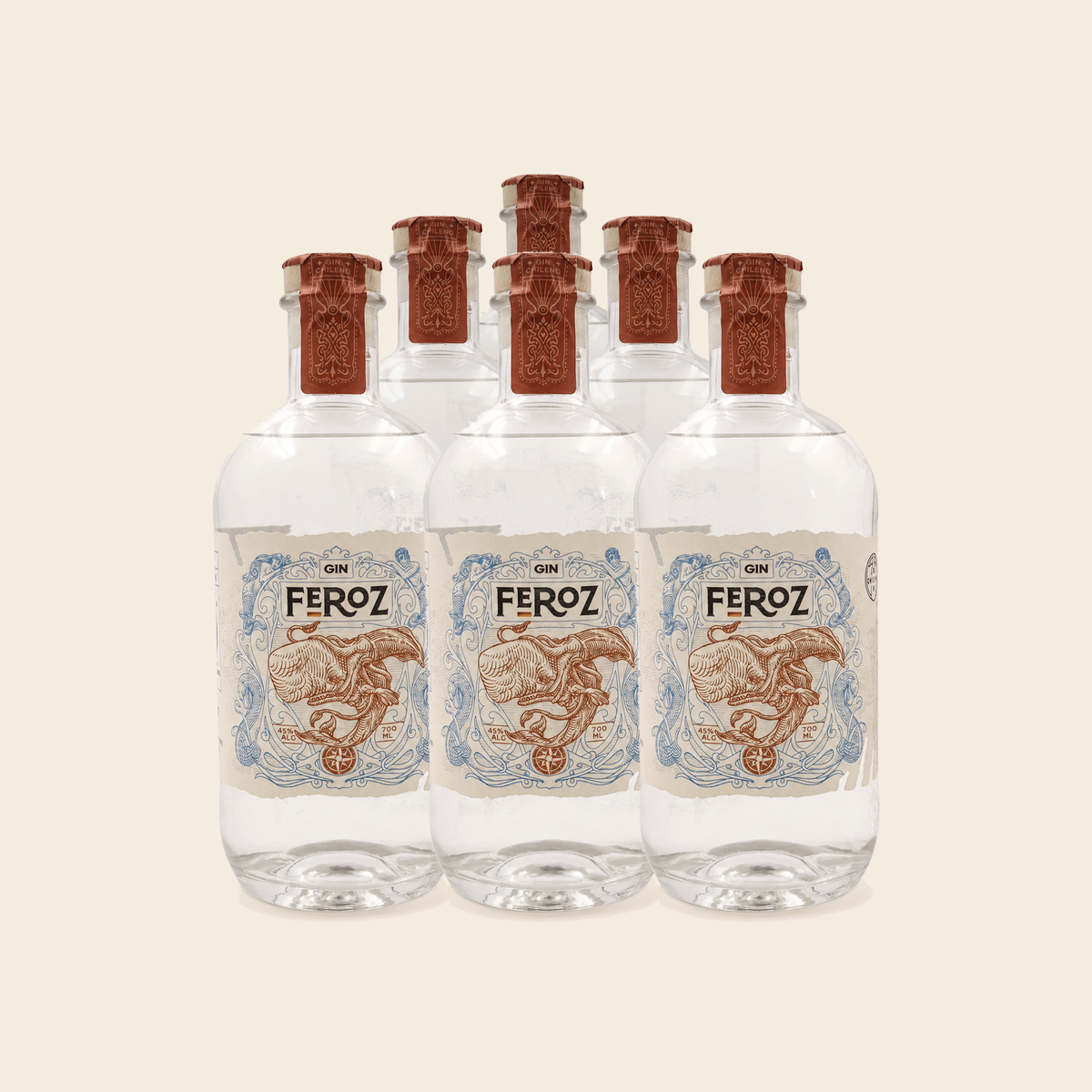 Caja Feroz x6
